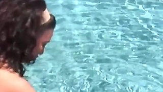 Ebony Slut Is Blowing a Lot of Hard Black Cocks on Her Knees