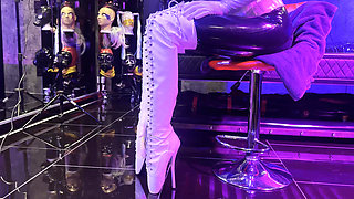 A Ballet Boot Lesson From Ava Fetishart for Rubber