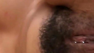 Step Father Fucks Horny Blonde Teen Tinstee with Extremely Hairy Pussy and Gives Her Cumshot