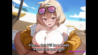 Commander punish on the beach - subtitle