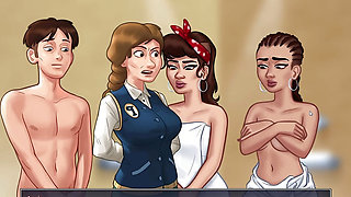 step sister make hot seen in summertime saga part5