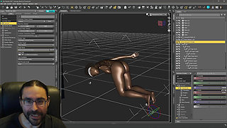 Building the Leticia Scene Body Posing Part 2