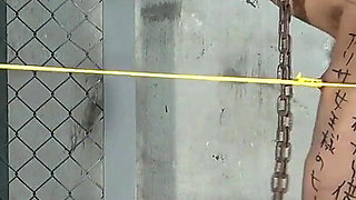 The Manager Is Otk Spanking, Has Nipple Clips, and Is Whipped by the Girl, and Confesses All the Harassment He Has Done