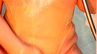 Amateur Milf masturbates sucks and fucks with cumshot