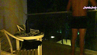 Horny Couple Was Caught Having Sex on a Hotel Balcony