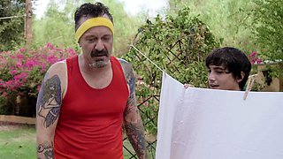 Black and round asses