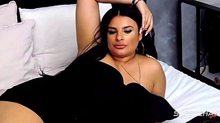 Busty exotic arabian bbw rue boob show on cam
