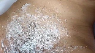 Shaving a Hairy Pussy with a Trimmer and a Razor! Runway!