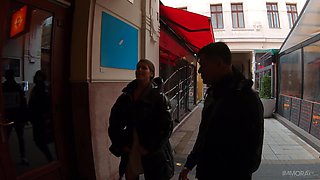 Belgian Beauty: Outdoor Tease to Bedroom Blast in Ambitious POV