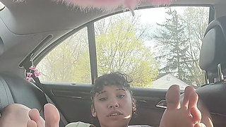 Playing with This Pussy in the Church Parking Lot