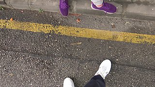 Turkish Girl in Germany Is so Horny!!! Sex with a Stranger During Her Lunch Break.