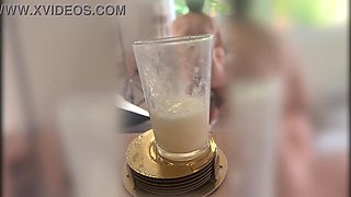 You can smell a big cup of cum, as I fuck your open booty