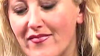 Pig Italia broadcast live by a blonde milf and interrupted by two cocks filling her with cum online