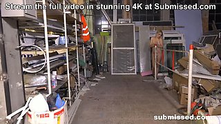 Chesty Blonde Slave Kirsty Waterfall Gets Dominated at Submissed