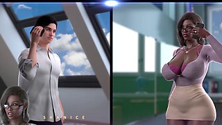 3D animated summer camp adventures with Loveskysan69real in a wild cartoon sex romp