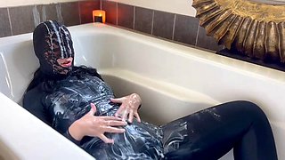 Cum hungry Teen Endlessly Pumped with Slime