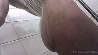 Small Tit Blonde Is Fucked In The Shower
