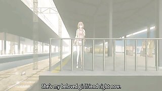 Handjob dirt with voluptuous girlie from Hentai Universe