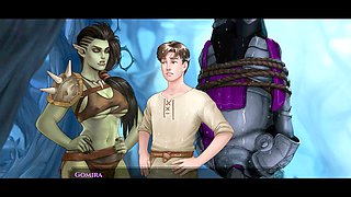 Wild cartoon anime sex with a happy ending featuring some outrageous characters