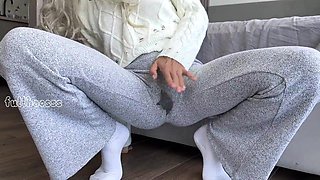 Big squirt orgasm Japanese teen lost challenge try not to cum