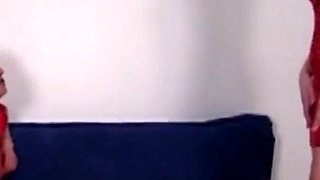 Laci Spanked by Veronica for Late Arrival.