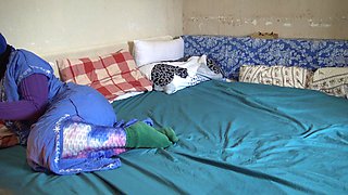Turkish Muslim Wife Is Shocked!!! Her Husbands Friend Gives Her a Rough Fuck