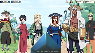 Naruto Hentai - Naruto Trainer v0.17.2 Part 72 Two Sexy Babes Playing by Loveskysan69