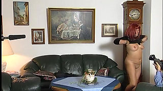 Mature redhead sucking his cock in pov