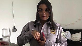My Teen Ass Security Sucks My Cock and Rides It Until She Drips Her Milk - Porn in Spanish