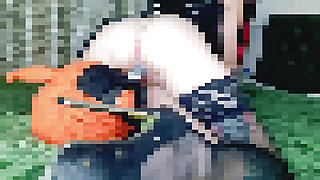 Dominatrix Nika's satisfaction is censored! You can only look at pixels, loser. Porn is for losers.