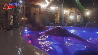 Anal Fuck and Orgasm in the Jacuzzi