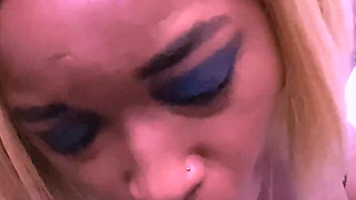 Pussy Play and Sloppy Head Outside with Nina Rivera