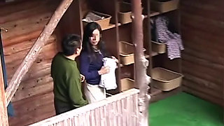 Fuck Other's Wife In Japanese Onsen Spa