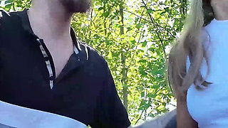 First Outdoor Anal with My Girlfriend
