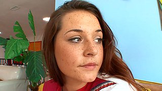 Teacher helps horny cheerleader to get better grades: Big Tits, Blowjob  Babe Porn