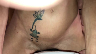 Drunk Skinny tattooed wife creampied in vegas hotel