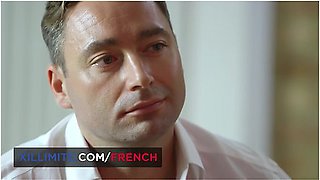 He Fantasizes About His Wifes Air Uniform - Brunette Babe And Clea Gaultier