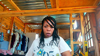 Step-stepmom Stepson Role-play, JOI, Countdown to Cum on My Big Black Soft Booty.