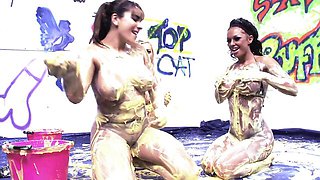 Shaved trailer with fascinating Lou Lou and Valery Summer from Perv Milfs And Teens