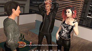 Helping out with sexy anime adventures featuring Loveskysan69real in high heels and stockings