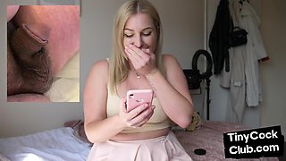 SPH femdom brit insults tiny cock incel