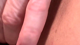 POV View of Masturbating My Prolapse Pussy in My New Hot Lingerie