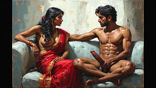 Indian aunty in red saree fucked by her stepson hot indian hd video