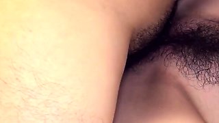 Horny Japanese teen amateur creampied and glad -