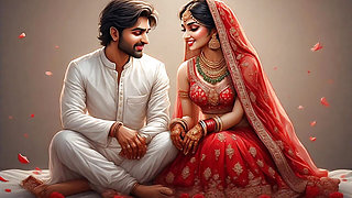 Heartfelt Romance of a Desi Indian Couple - An Indian Girl's Deep Hindi Audio Story Captured in Smooth Hindi Audio