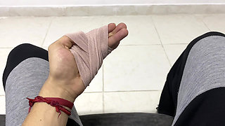 Cheating Stepmom Helps Me with Cock!