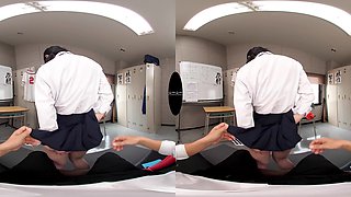 Japanese POV Passion Ignites with Student Virtual Heat