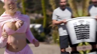 Horny Teen Besties Seduce Their Nerdy Friend And Share His Hard Cock To Lose Their Virginity