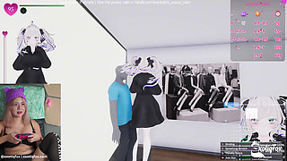 Dirty Gamer Girl Gabbi Getting Nasty Naked Masturbating In Hentai Game Secret Flasher Manaka