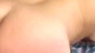 Pretty babe masturbates and seduces guy with big black cock and does anal fucking
